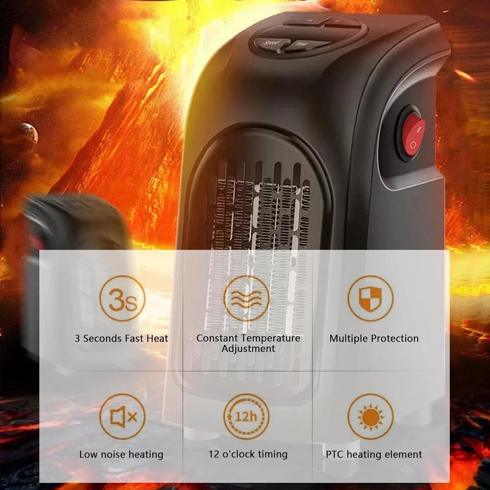 Electric 400 Watts Handy Room Heater